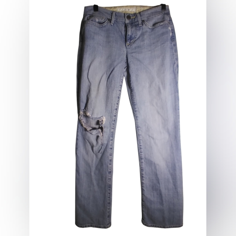 Joes Light Blue Distressed Women’s Denim Jean 98% Cotton Size 24 Caaual